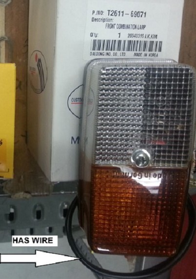 FRONT COMBINATION LAMP